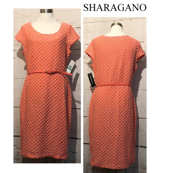Sharagano Dresses & Skirts - Sharagano Tangerine Dress